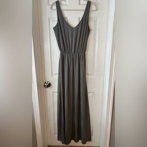 Show Me Your Mumu Kendall‎ Maxi Dress In Gray   Size  Mediun